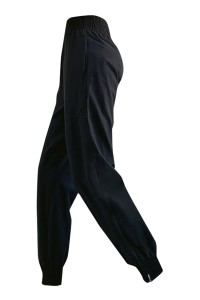 Sports pants women's loose binding feet wear running fitness overalls high waist show thin professional autumn and winter Yoga Pants   SKSP021 front view
